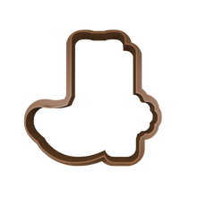 Kovboy Çizmesi Temalı Kurabiye Kalıbı ve Damgası